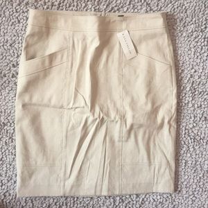 Ann Taylor Linen Blend Skirt NWT